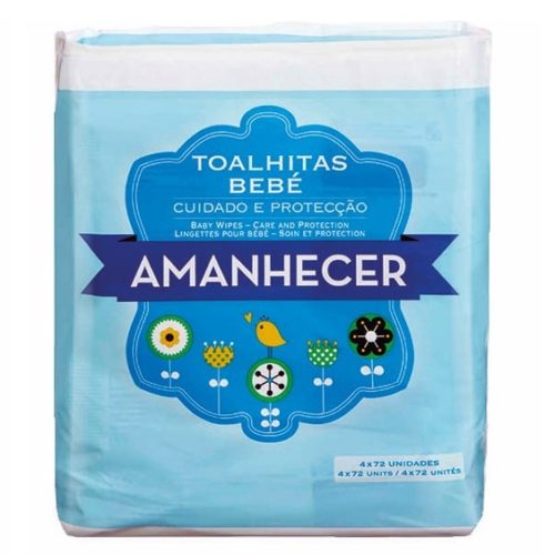 TOALHITAS BEBE AMANHECER 4X72UN