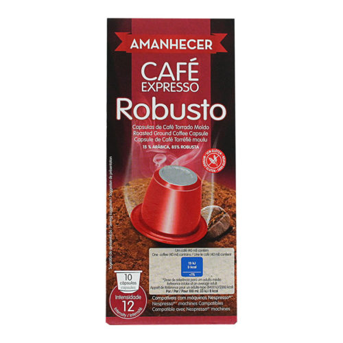 CAFÉ ROBUSTO AMANHECER 10CÁPSULAS NESPRESSO