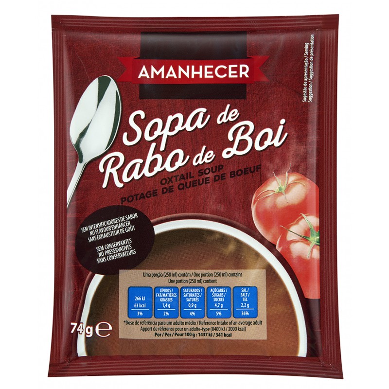 SOPA RABO BOI AMANHECER 74GR