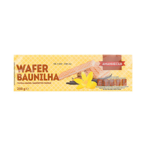 WAFER AMANHECER BAUNILHA 250GR