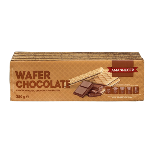 BOLACHA WAFER CHOCOLATE AMANHECER 250GR - Image 2