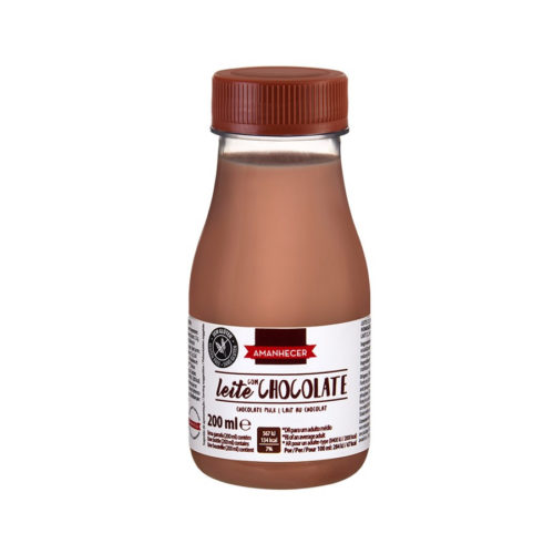 LEITE AMANHECER ACHOCOLATADO 200ML GARRAFA