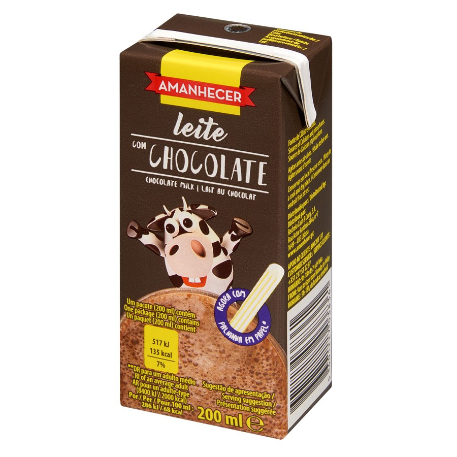 LEITE ACHOCOLATADO AMANHECER 200ML