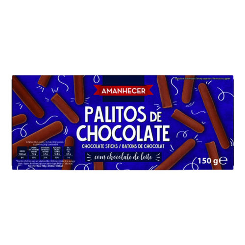 PALITOS CHOCOLATE AMANHECER 150G