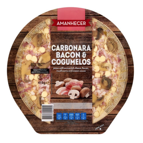 PIZZA CARBONARA AMANHECER 415GR