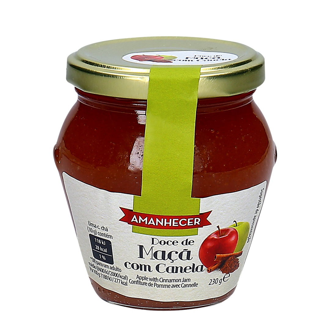 DOCE MAÇÃ CANELA AMANHECER 230GR