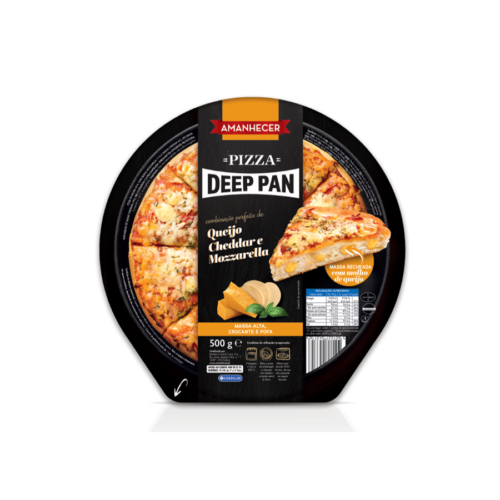 PIZZA AMANHECER DEEP PAN QUEIJOS 500GR