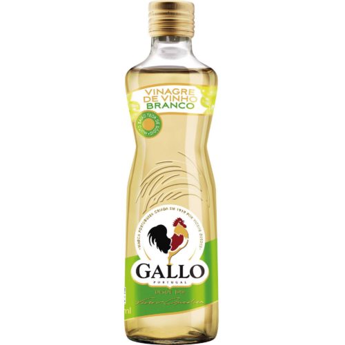 VINAGRE VINHO BRANCO GALLO 500ML
