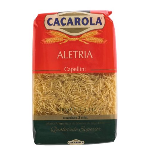 MASSA ALETRIA CAPELINI CAÇAROLA 500GR