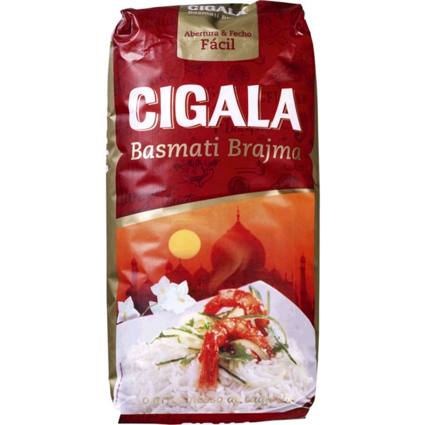 ARROZ BASMATI BRAJMA CIGALA 1KG