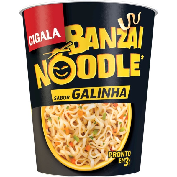 NOODLE CIGALA BANZAI GALINHA 67GR
