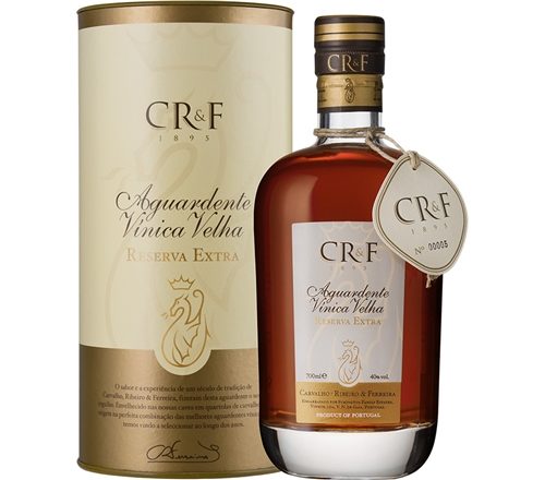 AGUARDENTE VINICA VELHA CR&F RESERVA EXTRA 70CL ESTOJO