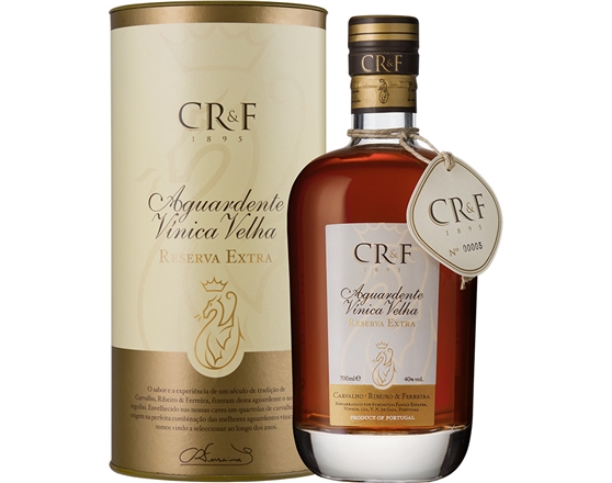 AGUARDENTE VINICA VELHA CR&F RESERVA EXTRA 70CL ESTOJO