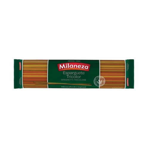 MASSA MILANEZA ESPARGUETE TRICOLOR 500GR