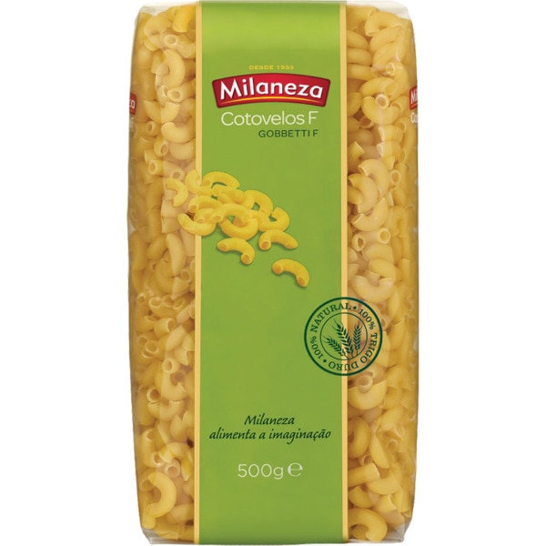 MASSA COTOVELOS GOBBETTI FINOS MILANEZA 500GR