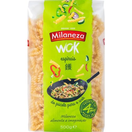 MASSA MILANEZA ESPIRAIS WOK 500GR