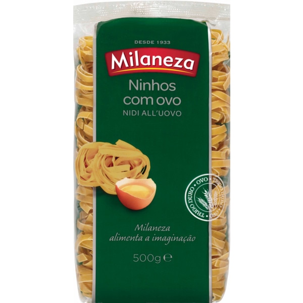 MASSA NINHOS C/ OVO MILANEZA 500GR