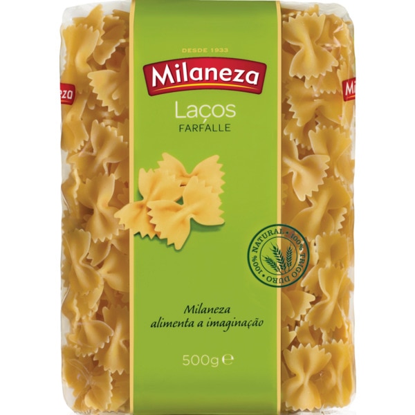 MASSA MILANEZA LAÇOS 500GR