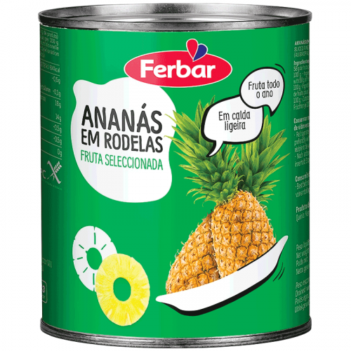 ANANAS RODELAS FERBAR 822GR
