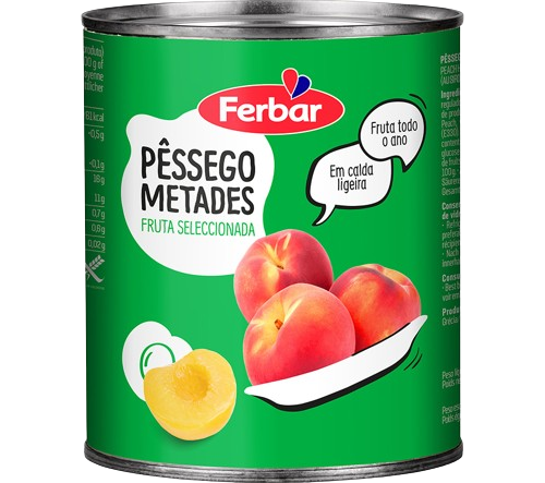 PESSEGO FERBAR 820GR