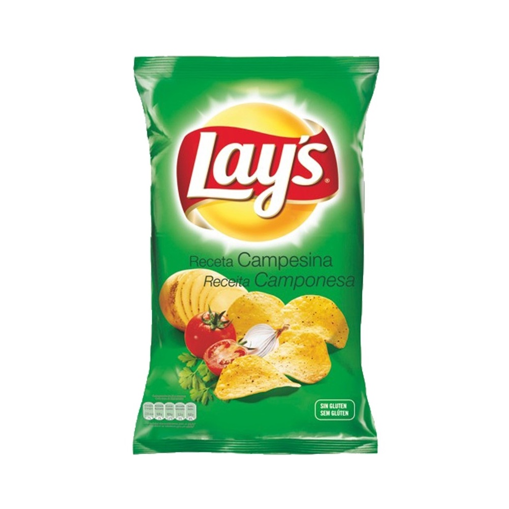 BATATA FRITA LAY'S CAMPONESAS 115GR