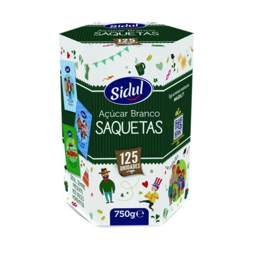 AÇÚCAR BRANCO SIDUL 125SAQ 750GR