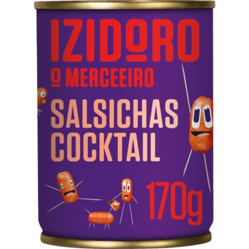 SALSICHAS COCKTAIL IZIDORO LATA 170GR