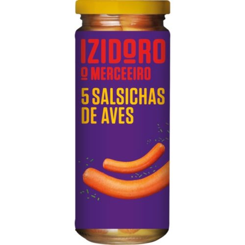 SALSICHAS AVES IZIDORO 5UN 245GR