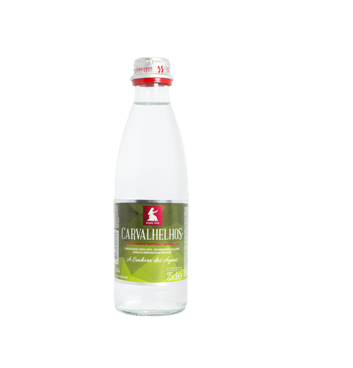 ÁGUA CARVALHELHOS C/GÁS 25CL
