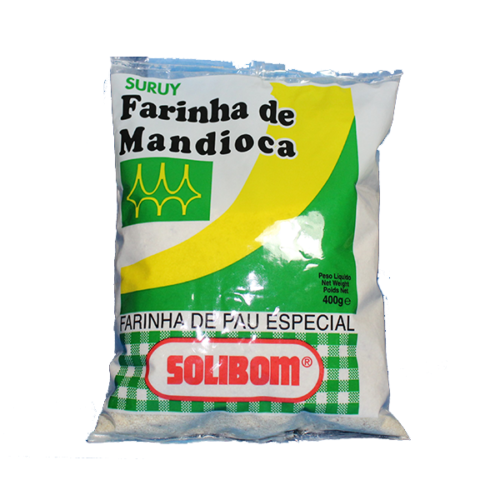 FARINHA MANDIOCA SOLIBOM 400G