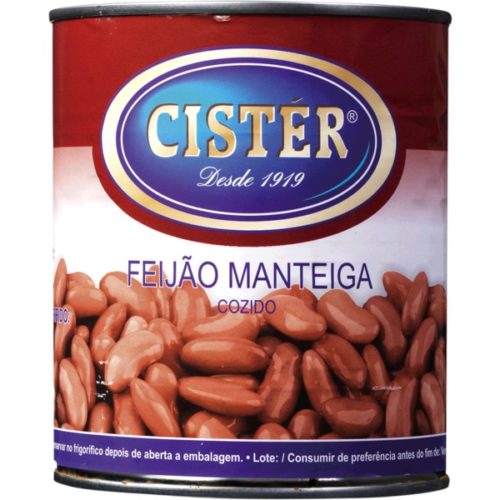 FEIJÃO MANTEIGA CISTER LATA 820GR