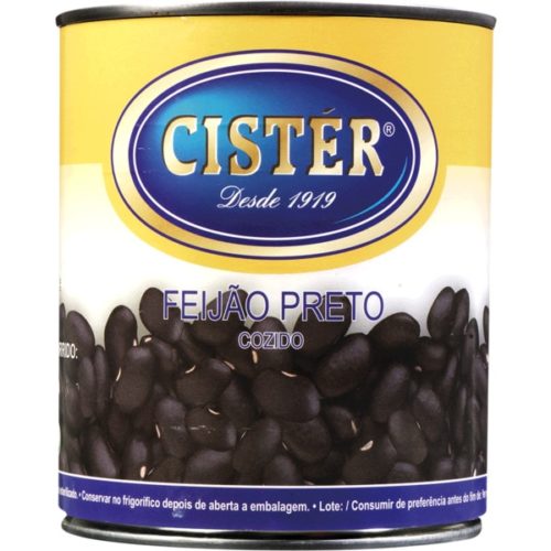 FEIJÃO PRETO CISTER LATA 820G