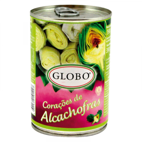 ALCACHOFRAS CORAÇÕES GLOBO 390G