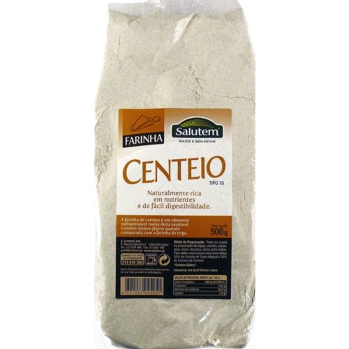 FARINHA DE CENTEIO SALUTEM 500GR