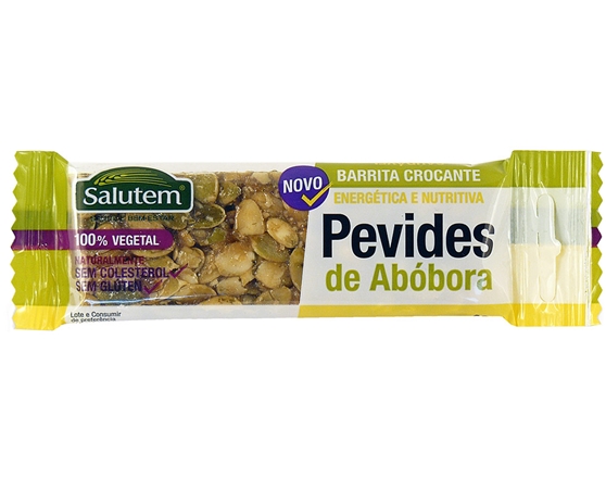 BARRITA PEVIDE ABOBORA SALUTEM 40GR