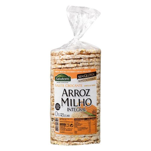 BOL GAL ARROZ + MILHO SALUTEM 130GR