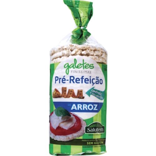 BOL GALETE ARROZ SALUTEM 130GR