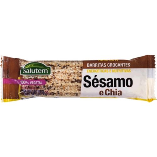 BARRA CEREAIS SESAMO+CHIA SALUTEM 40GR