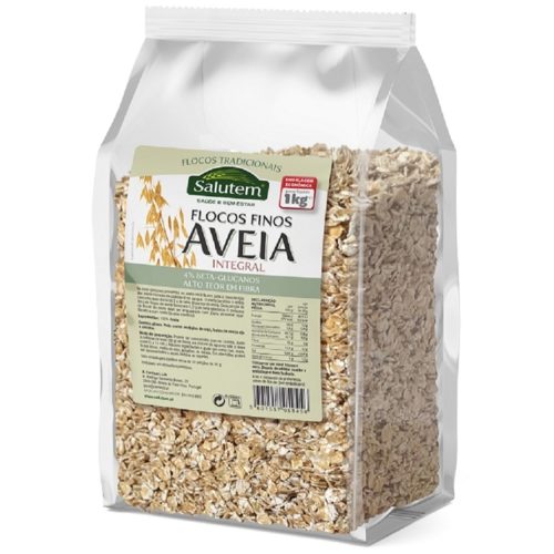 FLOCOS AVEIA FINOS SALUTEM 1KG
