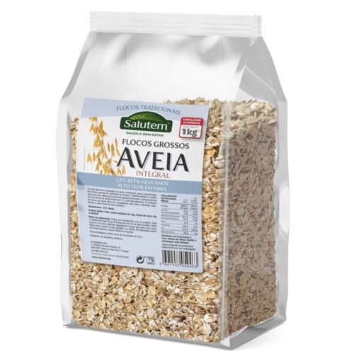FLOCOS AVEIA GROSSOS SALUTEM 1KG