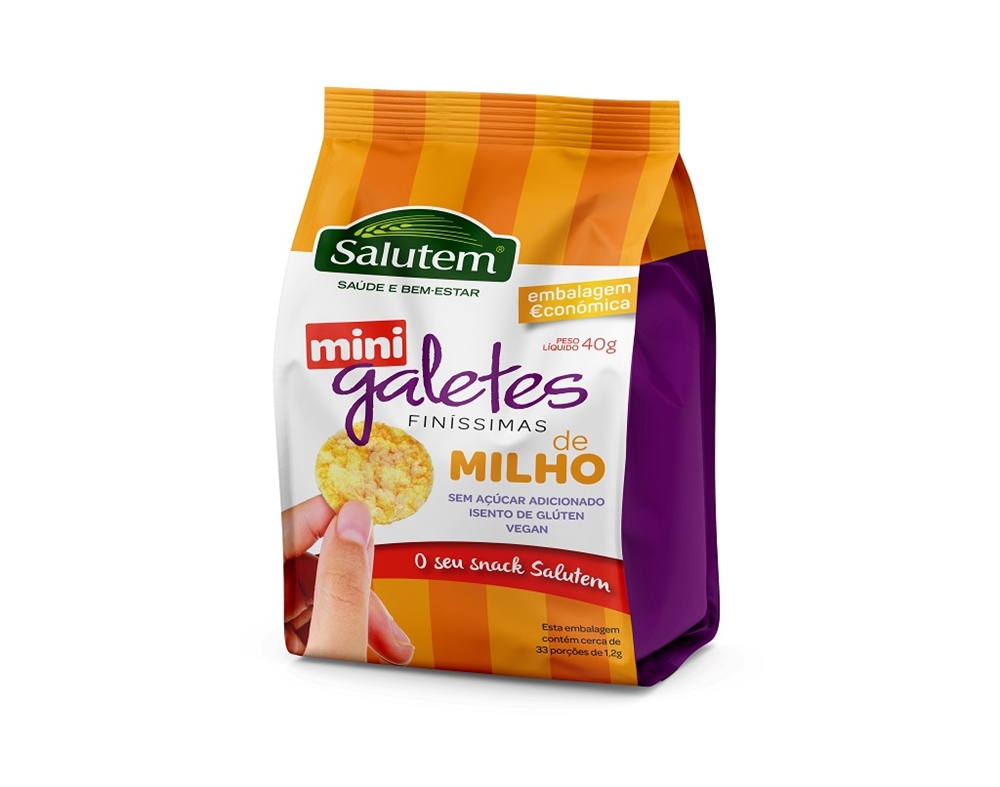 BOL MINI MILHO SALUTEM 40GR