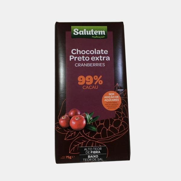 CH PRETO 99% CRANBERRY 75GR