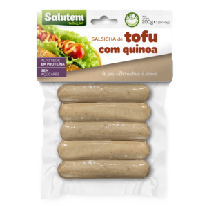 SALSICHA TOFU QUINOA SALUTEM 200GR