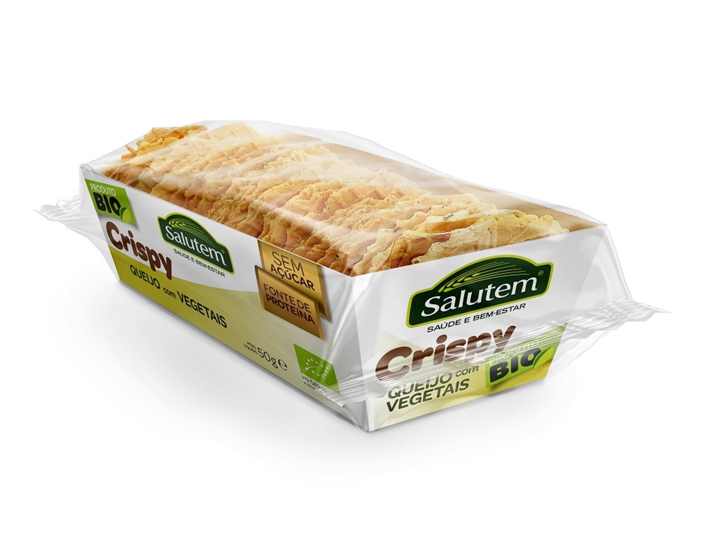 BIO CRISPY QUEIJO+VEGET 50GR