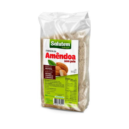 FARINHA AMENDOA S/PELE SALUTEM 200GR