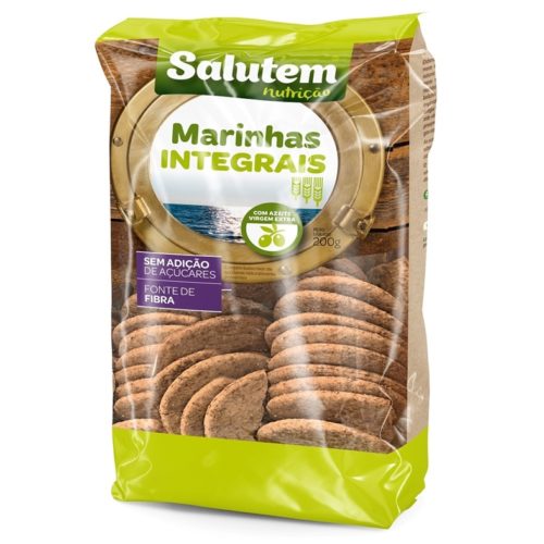 BOLACHA MARINHAS INTEGRAL SALUTEM 200G