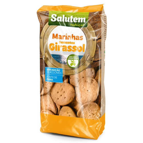 BOLACHA MARINHAS GIRASSOL SALUTEM 200G