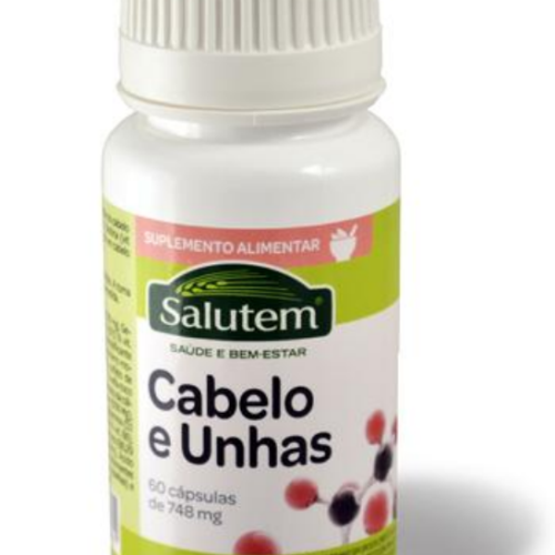SUPLEMENTO CABELO UNHAS SALUTEM 60CAP