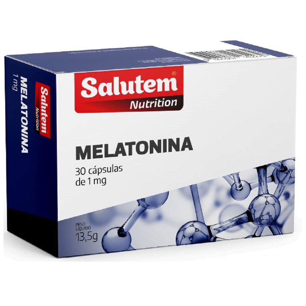 SUPLEMENTO MELATONINA SALUTEM 30CAPS