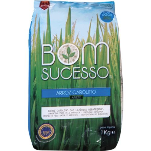 ARROZ CAROLINO BOM SUCESSO 1KG